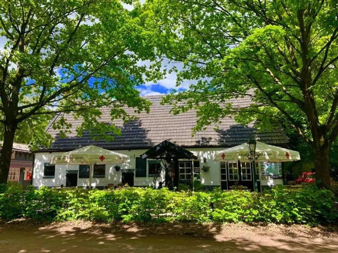 Modern Chalet In De Bossen Van De Veluwe エーペ エクステリア 写真