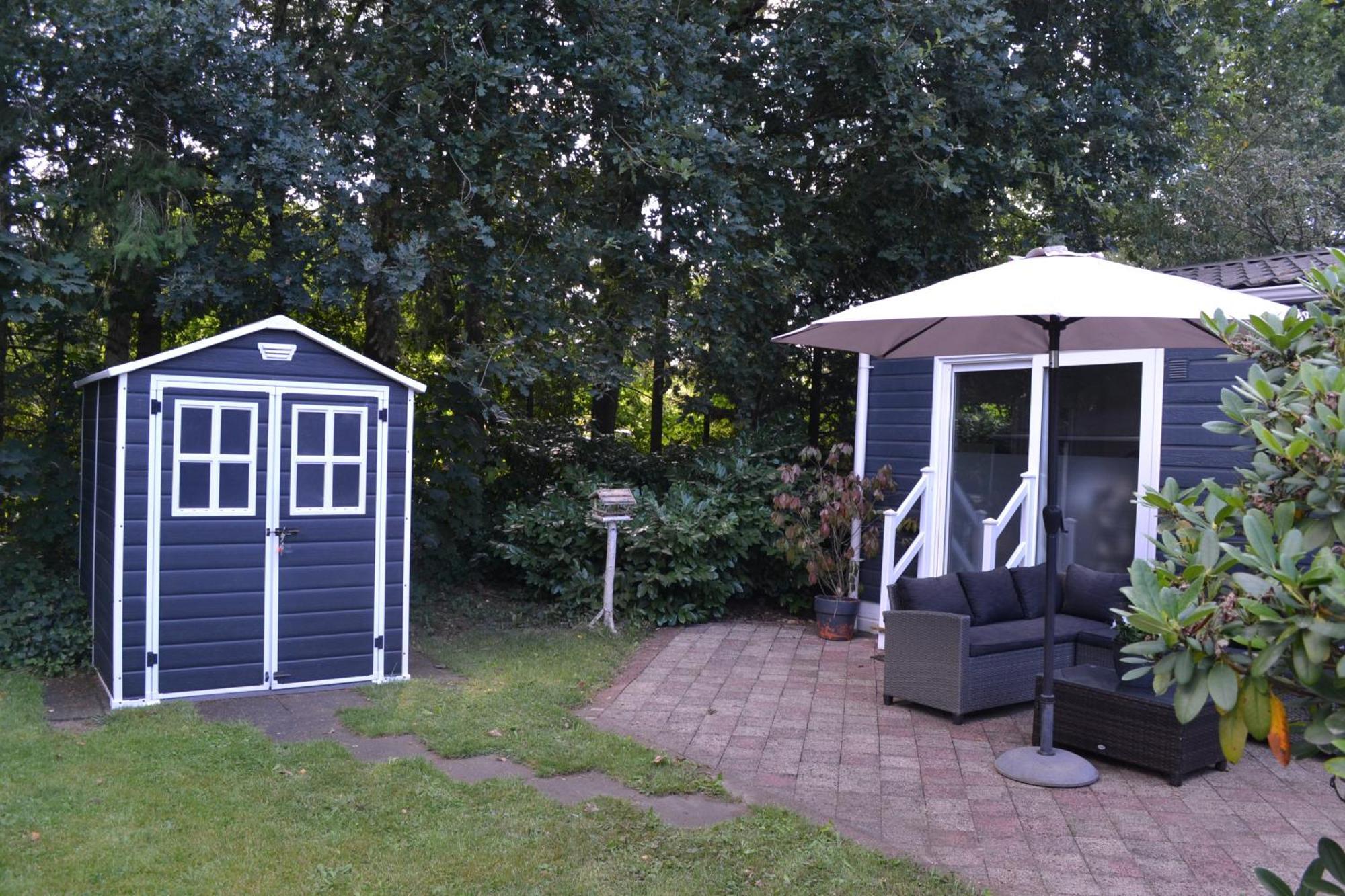 Modern Chalet In De Bossen Van De Veluwe エーペ エクステリア 写真